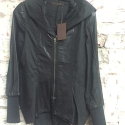 Overstock leather jacket, $425 