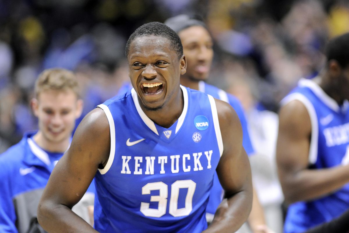 Julius Randle is a happy prospective millionaire as of Tuesday
