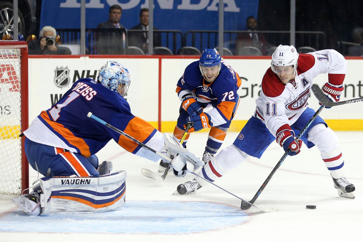 NHL: Montreal Canadiens at New York Islanders