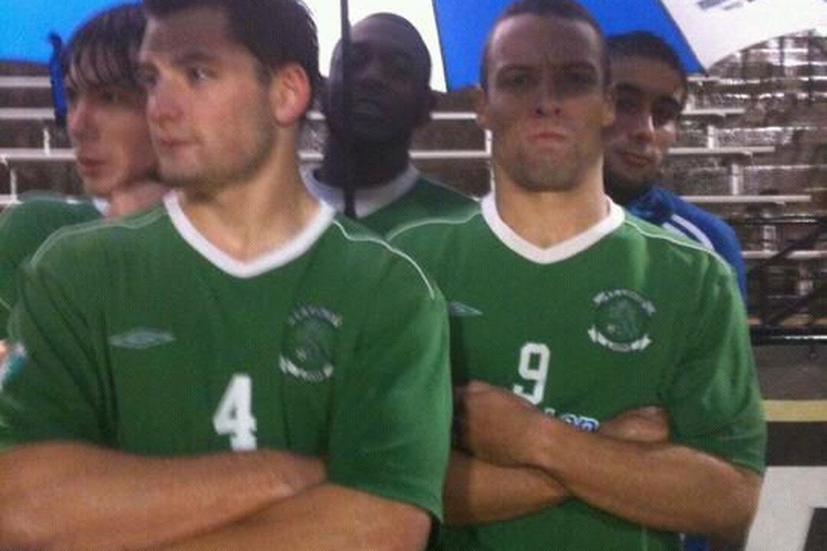 The St. Louis Lions had to overcome the elements in their first preseason match of the 2012 season. They are hoping to build to recover from a fifth-place finish last season that kept them out of the USL PDL playoffs.