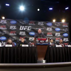 UFC 143 Press Conference Photos