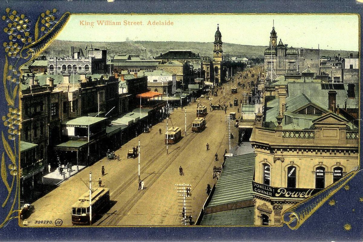 Adelaide postcard, 1913.