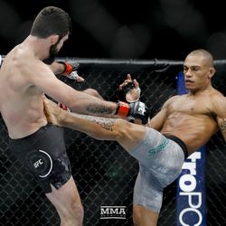 Sheymon Moraes battles Matt Sayles at UFC 227.