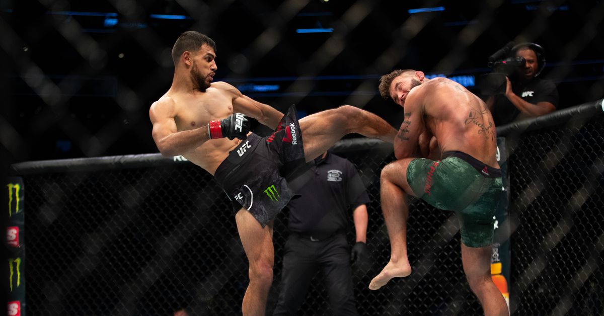 Get Yair Rodriguez vs. Jeremy Stephens full fight video highlights for thei...
