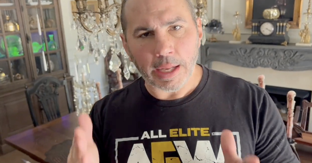 Matt Hardy’s finished making amends, ready to refocus on wrestling