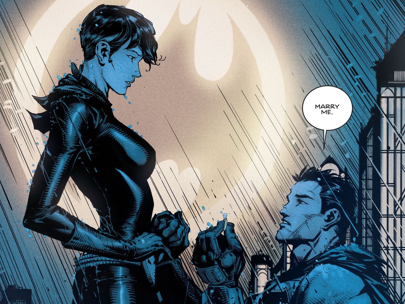 Batman #24 9.4 Original Proposal to Catwoman Vol. 3 NM 