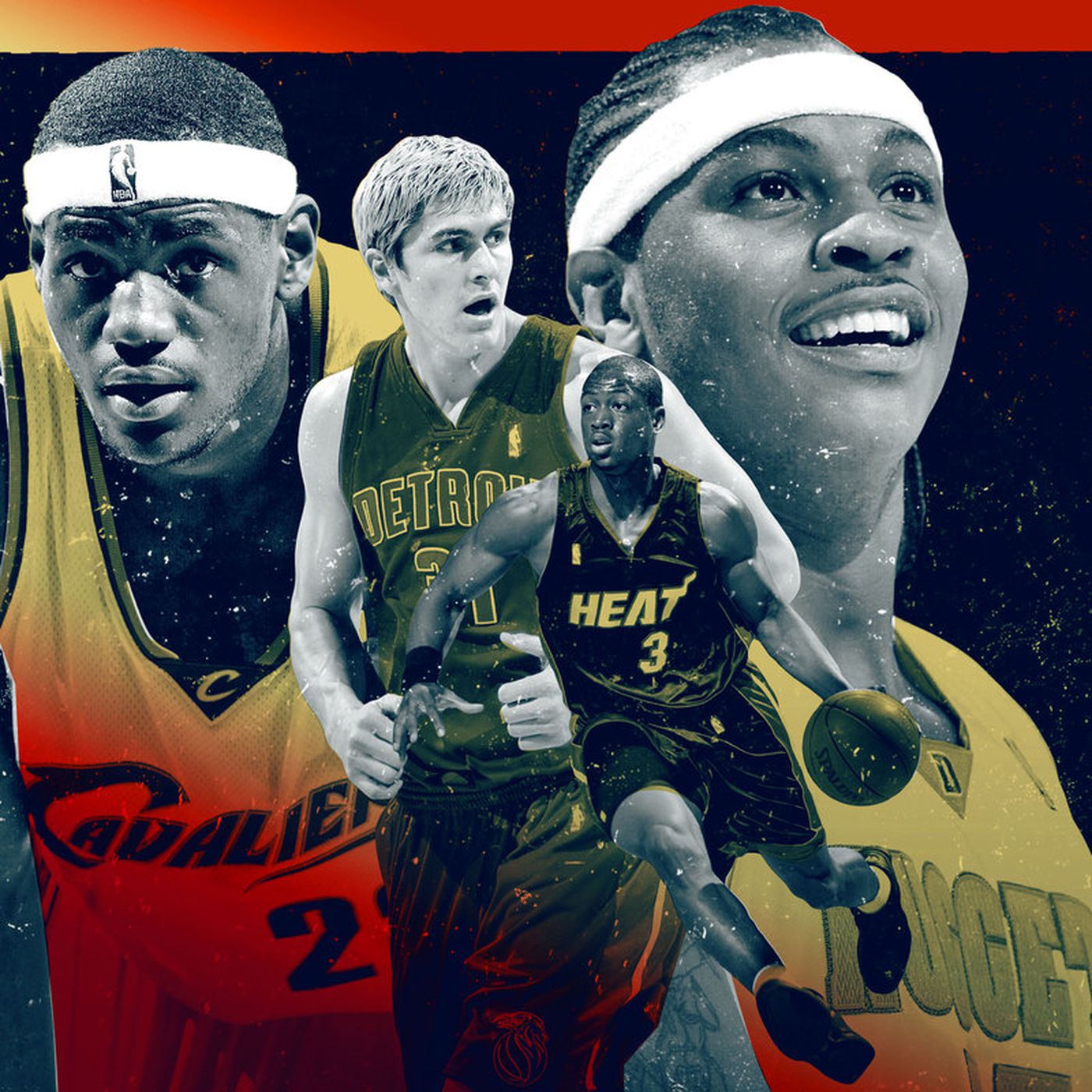 LeBron James and Carmelo Anthony through the years: From the historic 2003  NBA Draft to Lakers teammates