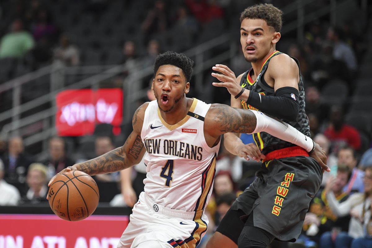 NBA: New Orleans Pelicans at Atlanta Hawks