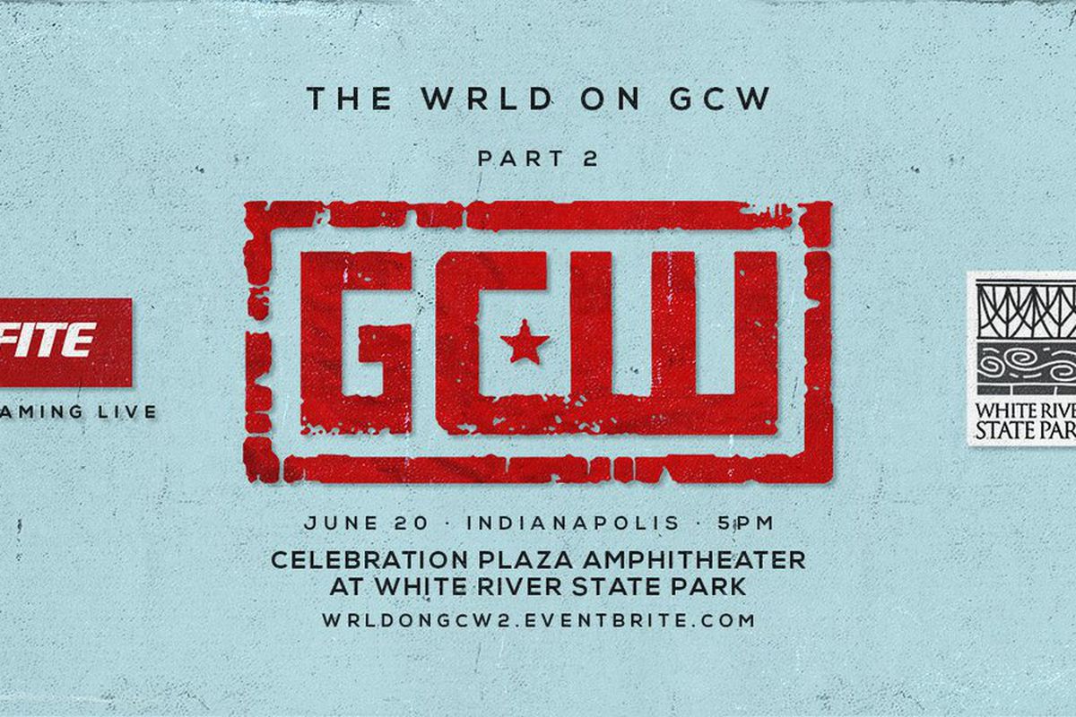 GCW on the WRLD Part 2 poster