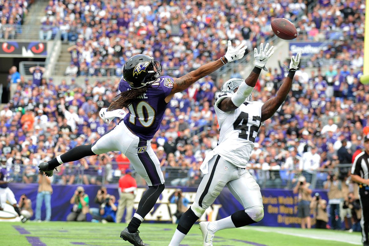 NFL: Oakland Raiders at Baltimore Ravens
