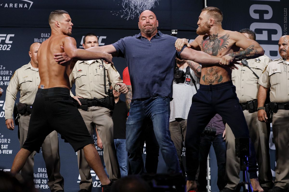 Nate Diaz and Conor McGregor look to settle the score at UFC 202 on Saturday night.