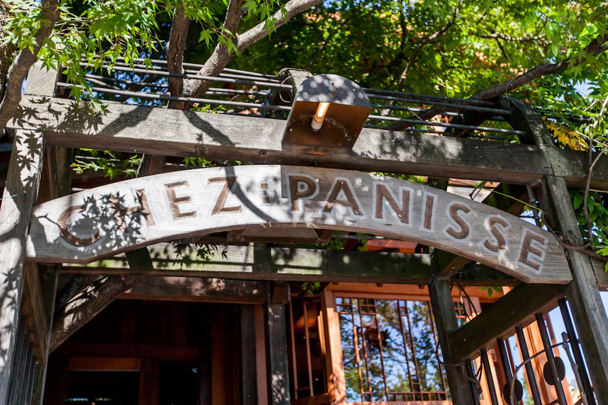 The Chez Panisse sign