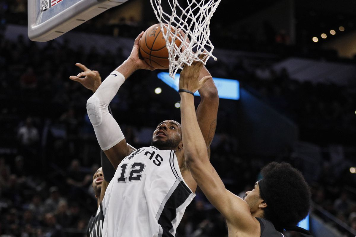 NBA: Brooklyn Nets at San Antonio Spurs