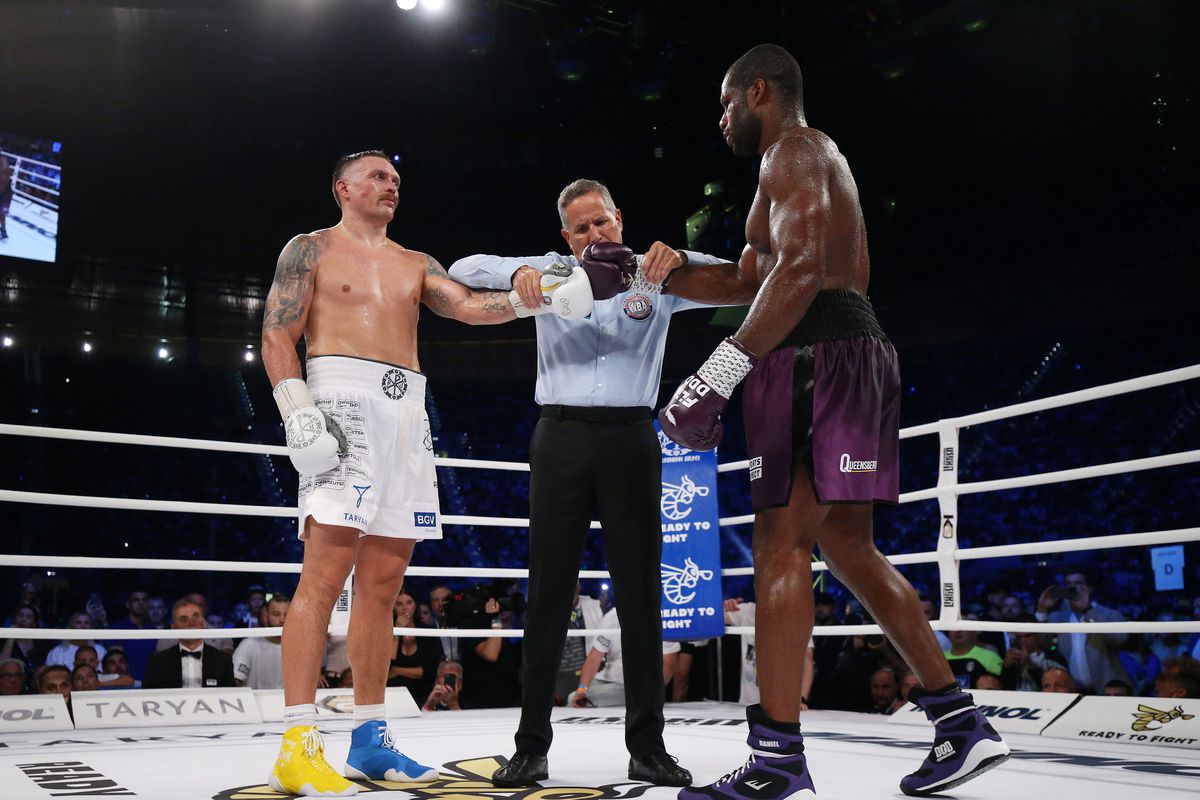 Some fighters feel Daniel Dubois went low on Oleksandr Usyk, some don’t