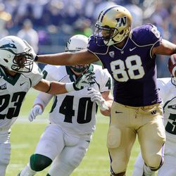 #12 - Washington Huskies -You proud of yourself #88? You feel like a big man? Despite coming from USC where the Trojans take on all challengers, Sark has feasted on cupcakes, gaining bowl eligibility via wins over Eastern Washington & Hawaii in 2011