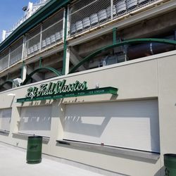 Upper deck concession and patio area