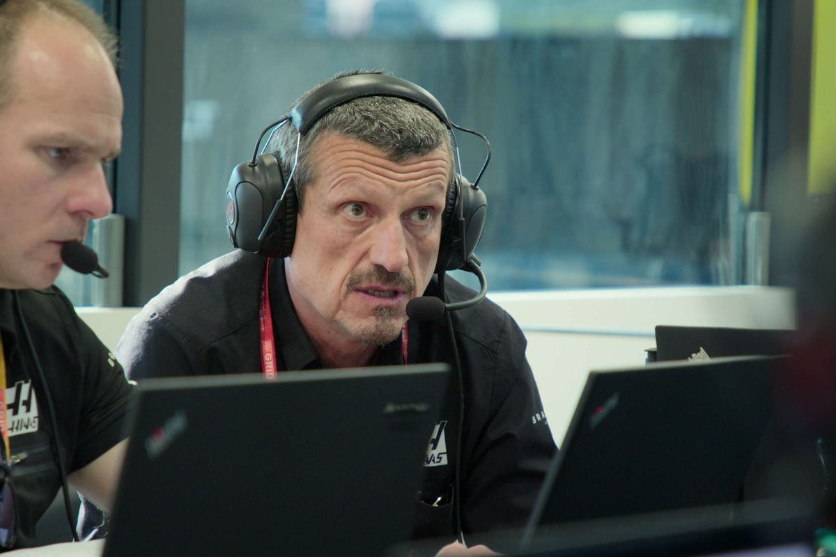 Guenther Steiner as the Team Principal of Haas Motosport’s Formula 1 team on Netflix’s Drive to Survive