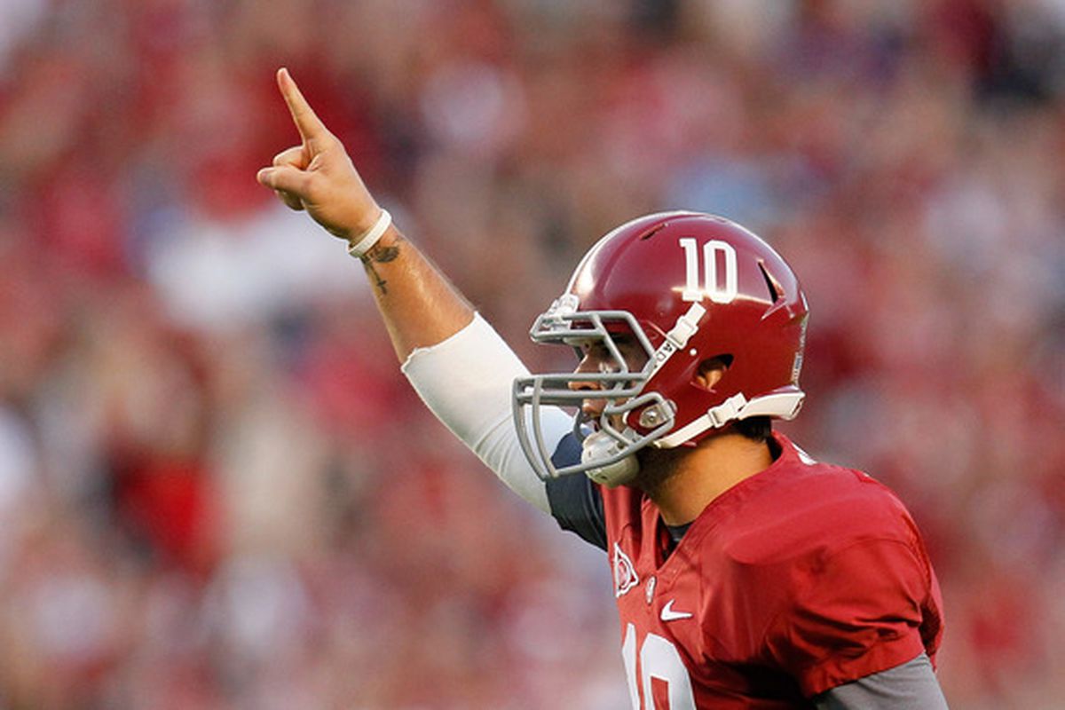 It is possible, albeit unlikely, for AJ McCarron to set literally every Alabama passing record in the book.