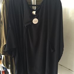 Black tunic, $199 (from $450)