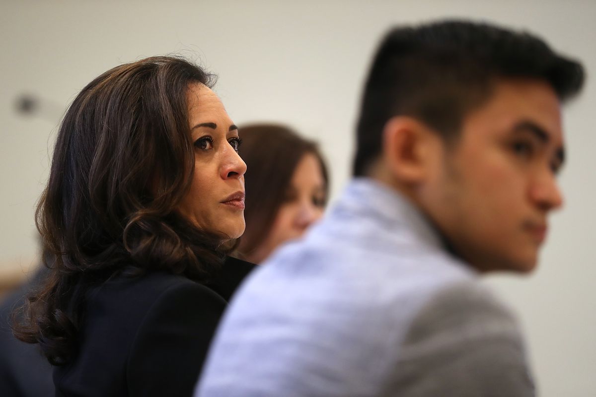Sen. Kamala Harris Holds Community Policy Forum On Immigration In L.A.