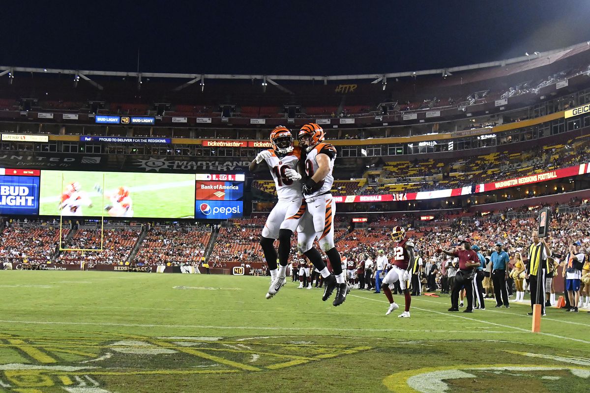 NFL: Preseason-Cincinnati Bengals at Washington Redskins