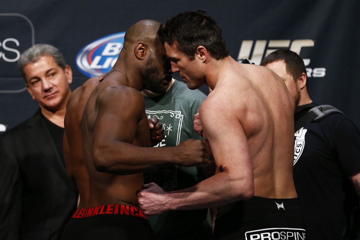 Rashad Evans and Chael Sonnen will square off in the UFC 167 co-main event.