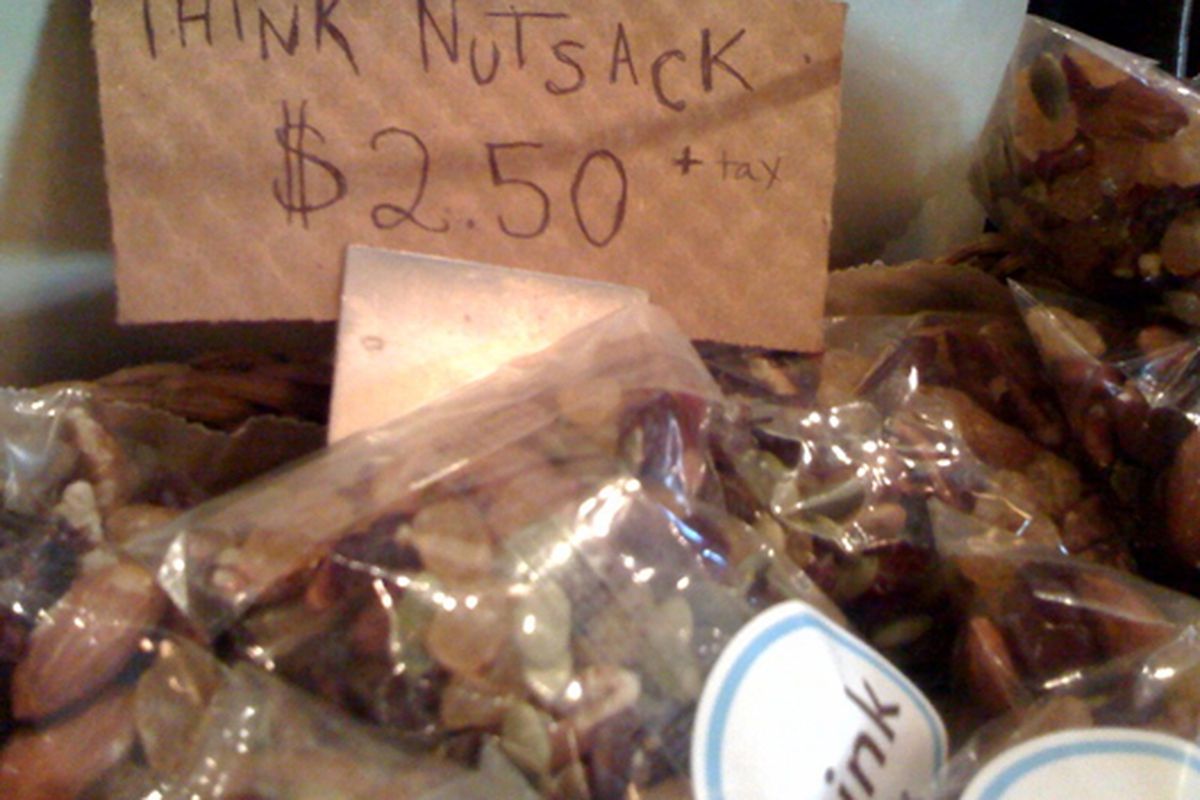 The nutsack at Think Coffee