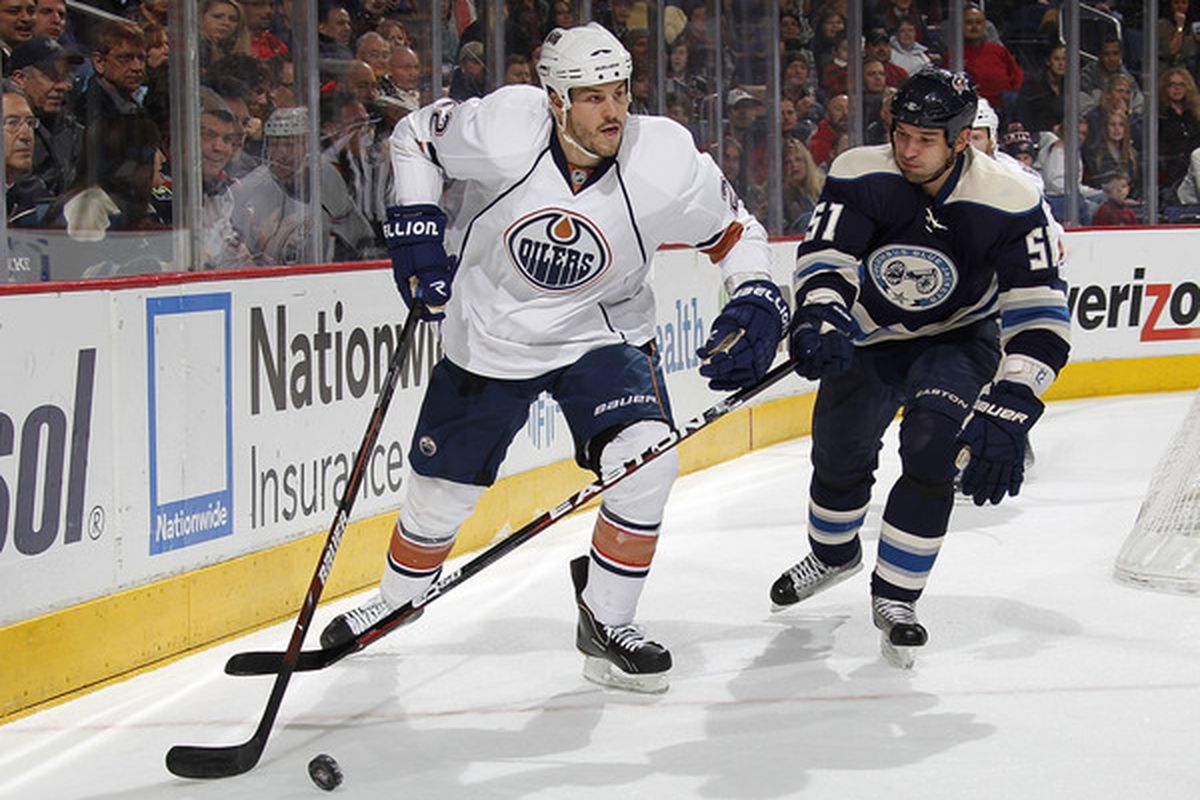 Former Oiler Jean-Francois Jacques has been acquired by teh Lightning organization