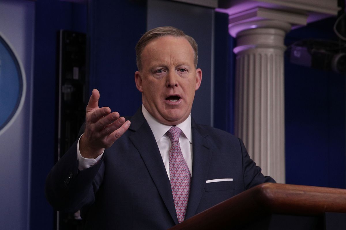 Sean Spicer Holds Daily Press Briefing At The White House
