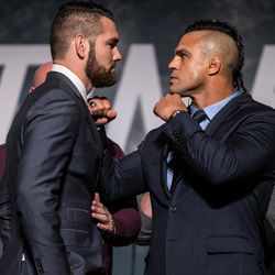 UFC 'The Time Is Now' faceoff photos