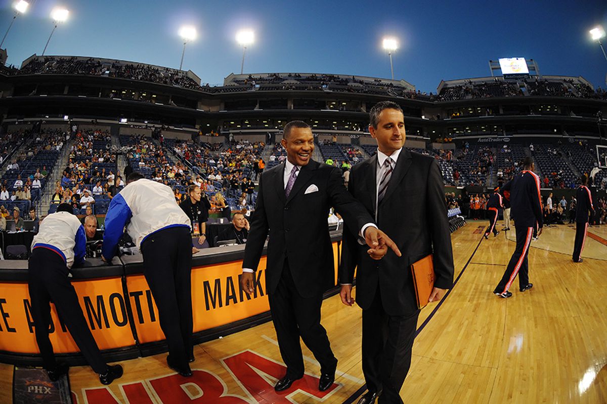 Phoenix Suns Head Coach Alvin Gentry uses a mix of Southern charm and decades of basketball experience to lead his team. (Photo by Max Simbron)