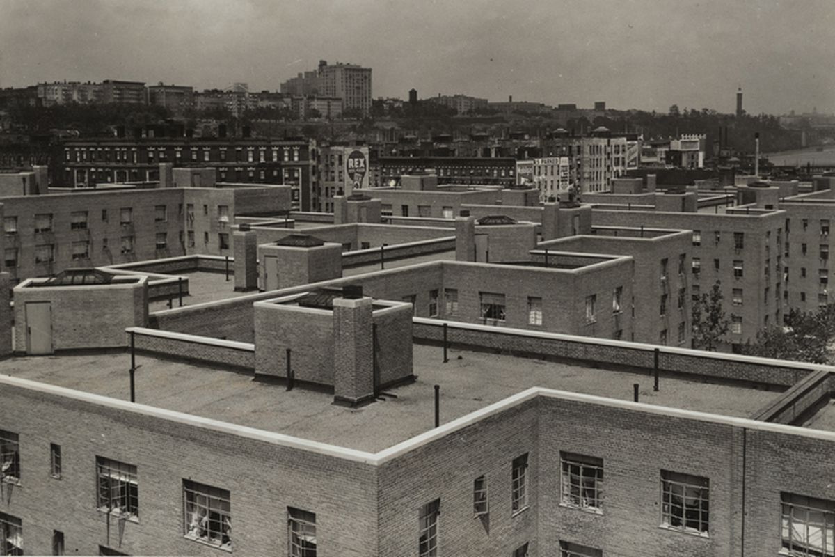 The Harlem River Houses circa 1938.