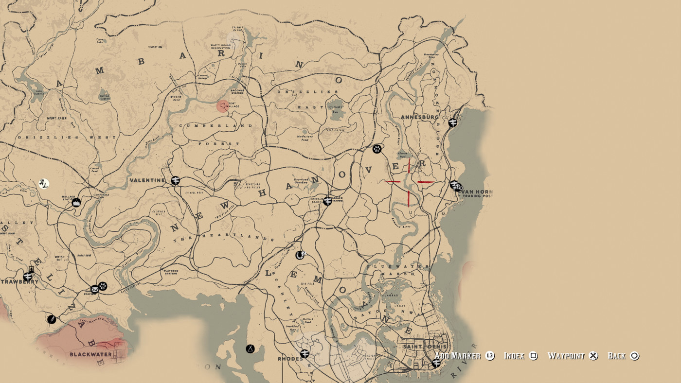 Find Red Dead Redemption 2 Legendary Animals guide with maps - Polygon