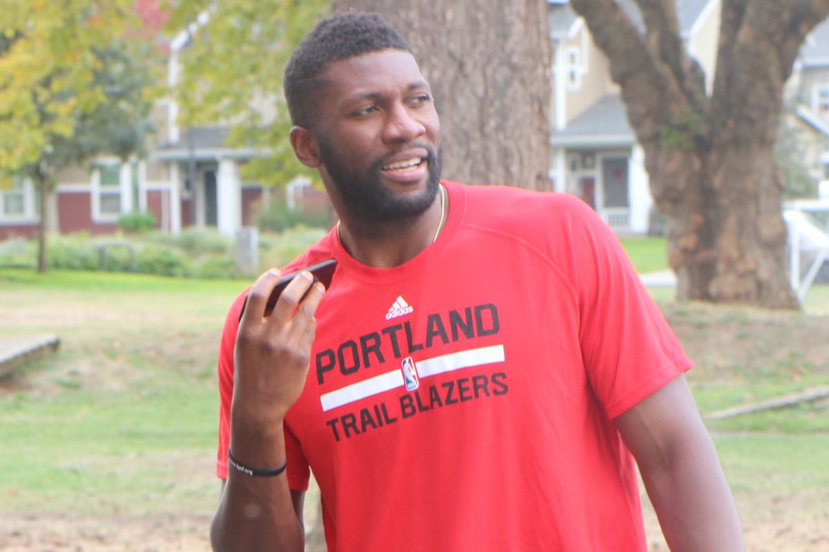 Festus Ezeli in a candid moment