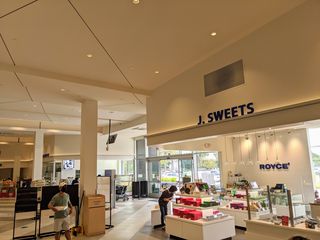 J. Sweets and other shops near entrance of Mitsuwa.