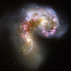<a class="colorful" href="http://spacetelescope.org/images/heic0615a/">The Antenna Galaxies</a>