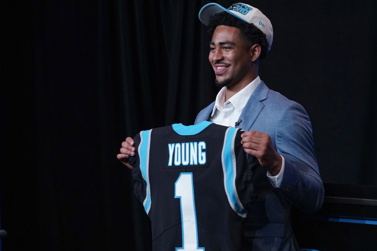 NFL: Carolina Panthers-Introductory Bryce Young Press Conference