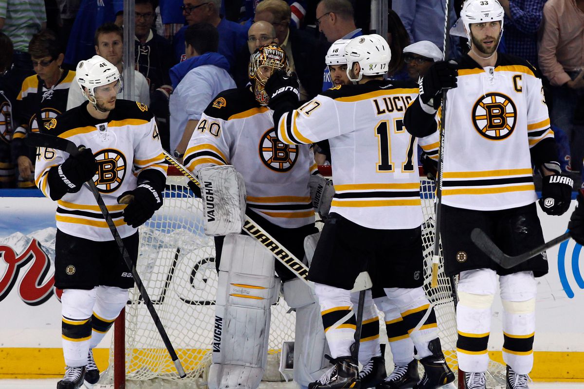 I know the 2010 Bruins.  The 2010 Bruins were friends of mine, and you, gentlemen, are not the 2010 Bruins.