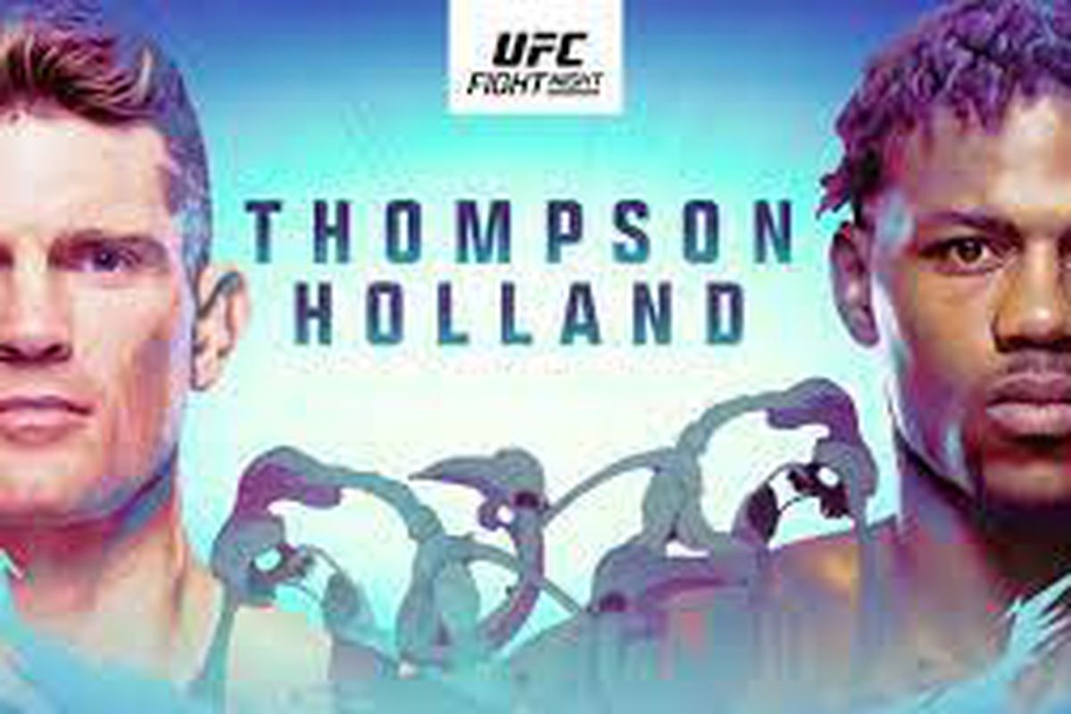 UFC Fight Night, UFC Orlando, Thompson vs Holland, UFC on ESPN+,