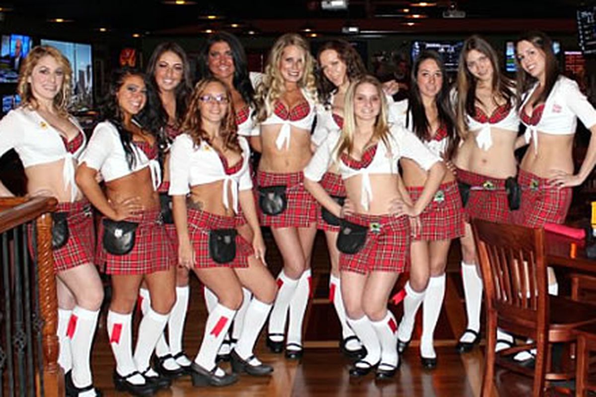 The ladies of the Tilted Kilt 
