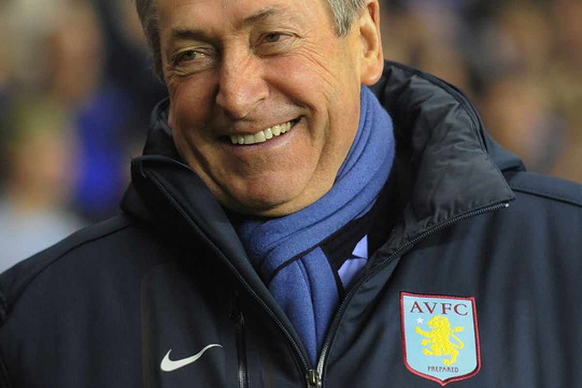 Will May 22 see a happy Houllier? (Photo by Michael Regan/Getty Images)
