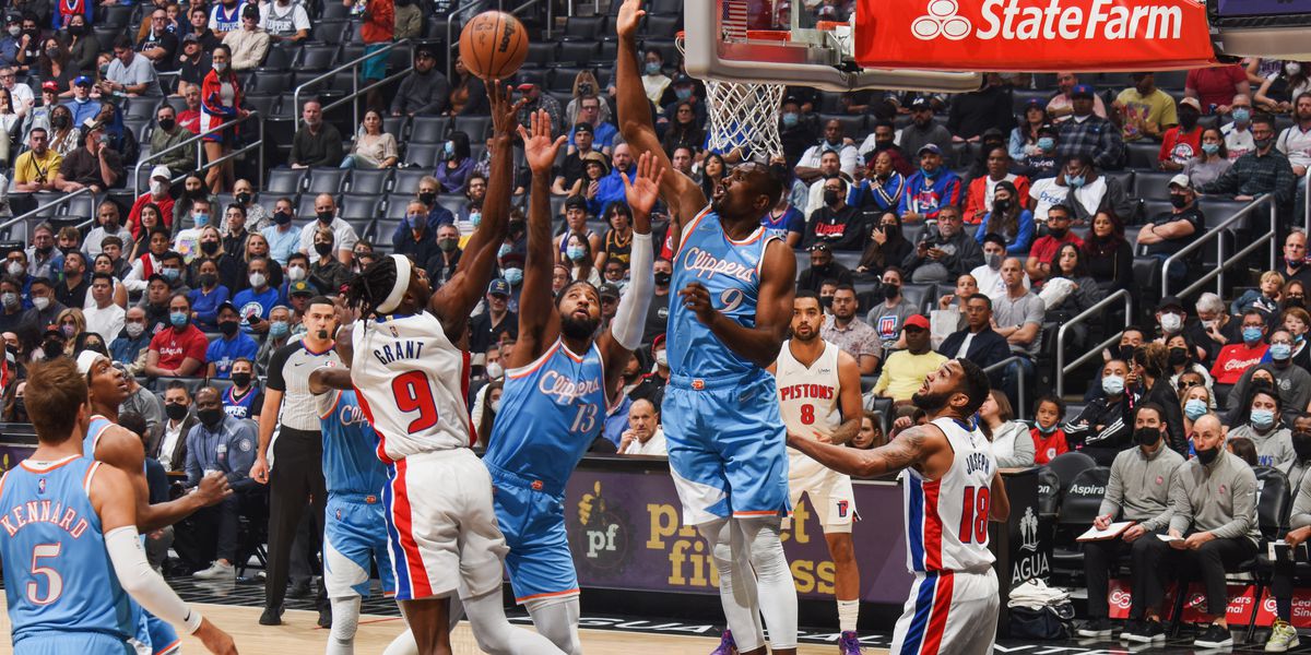 The bigs showed out in the Clippers’ 107-96 win over the Pistons