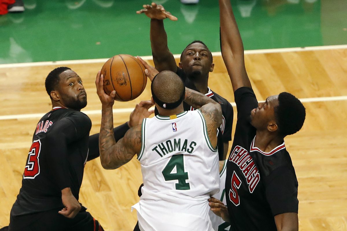 NBA: Playoffs-Chicago Bulls at Boston Celtics