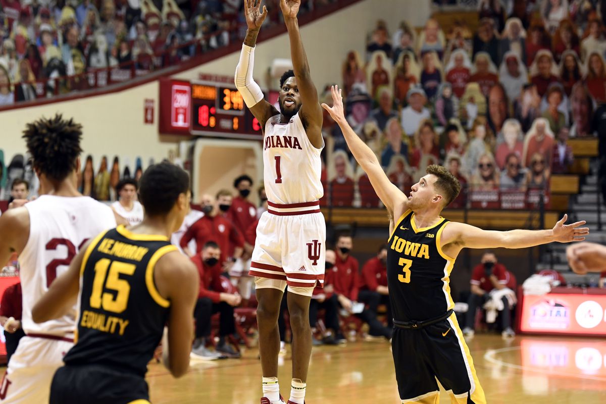 NCAA Basketball: Iowa at Indiana