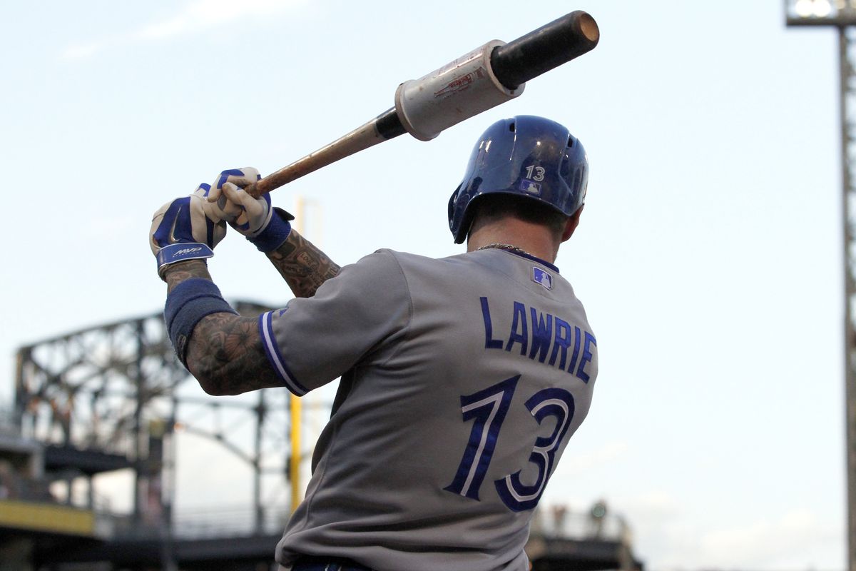 It will take more than just Brett Lawrie to make up for the loss of Josh Donaldson.