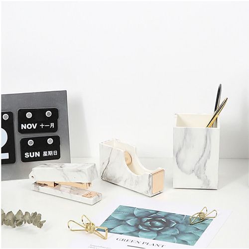 marble desk accessories