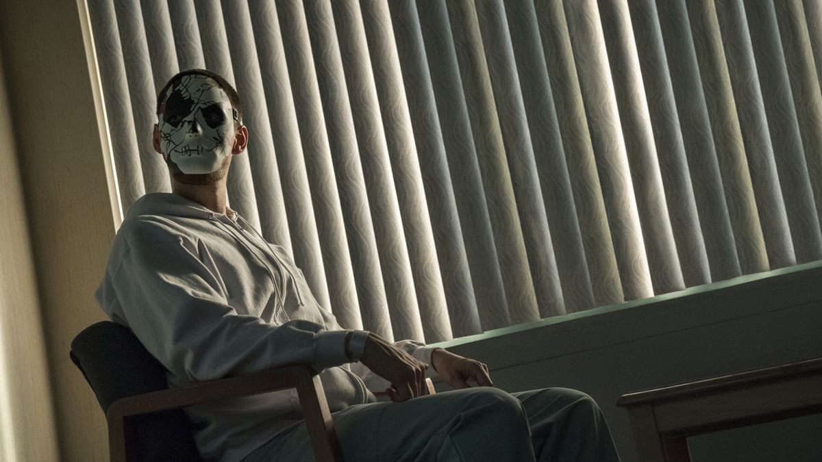 Ben Barnes as Billy Russo/Jigsaw in The Punisher Season 2