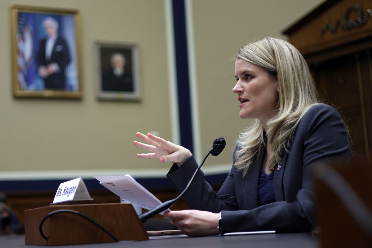 Facebook Whistleblower Frances Haugen Testifies At Senate Hearing On Big Tech