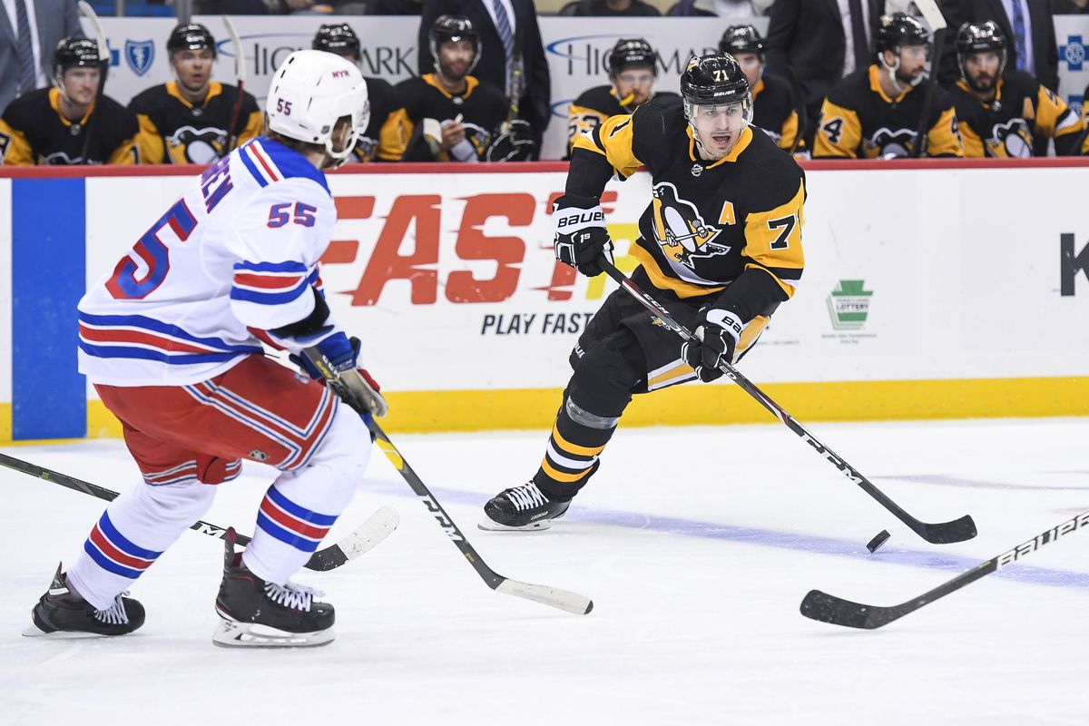 NHL: APR 06 Rangers at Penguins