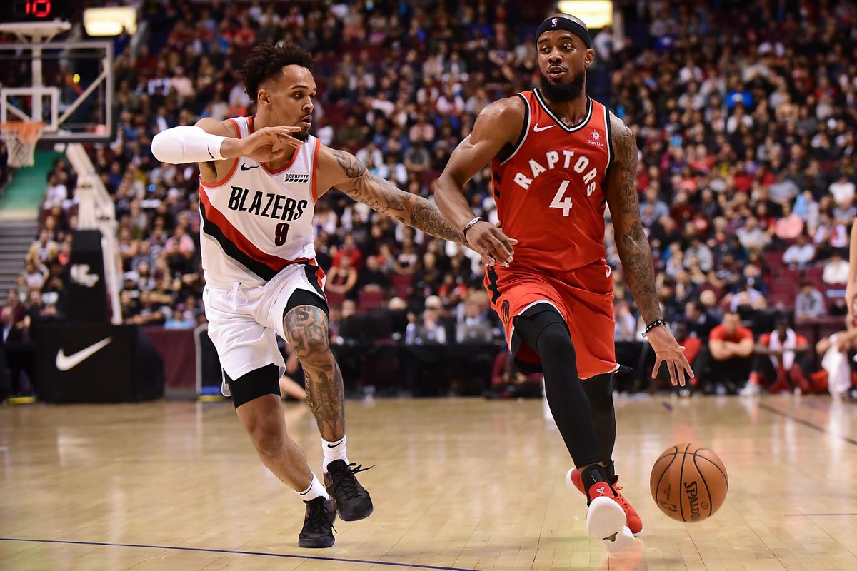 NBA: Preseason-Portland Trail Blazers at Toronto Raptors